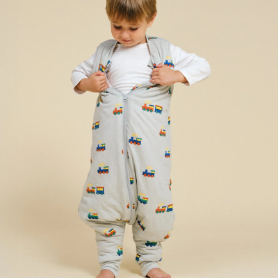 MOLIS&CO 3A TOG 2.5 Pijama Macacão Pés Tiny Trains | Farmácia d'Arrábida