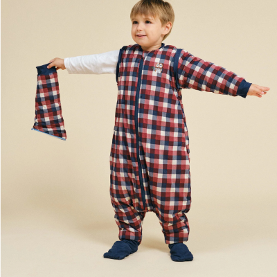Molis&Co 2A TOG 2.5 Pijama Macacão Mangas Meias Removíveis Vichy | Farmácia d'Arrábida