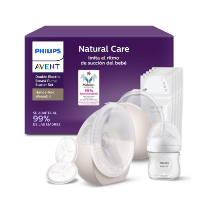 Philips Avent Biberão Natural Response Noturno 260ml + Chupeta 0-6M | Farmácia d'Arrábida