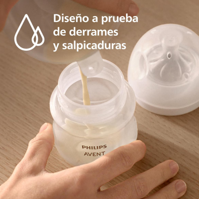 Philips Avent Biberão Natural Response Noturno 260ml + Chupeta 0-6M | Farmácia d'Arrábida