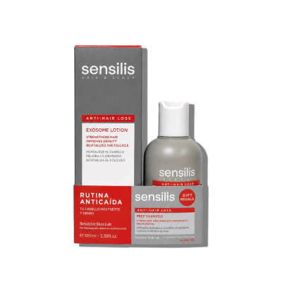 8428749017752 Sensilis Hair Exosome Pack Antiqueda Loção 100ml + Champô 100ml