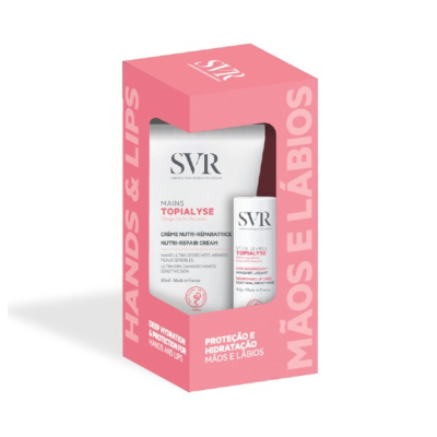 7629972 
SVR Topialyse Creme de Mãos 50 ml + Stick Labial 4,9 g
