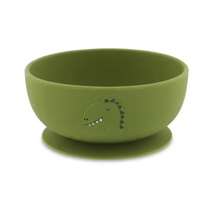 5400858964403  TRIXIE Taça de Silicone com Ventosa Mr. Dino para Bebé