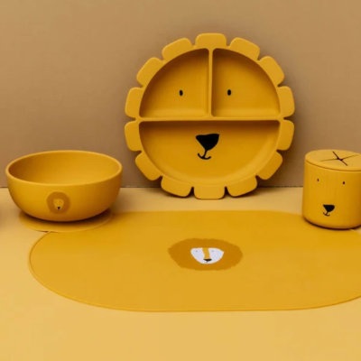 TRIXIE Taça de Silicone com Ventosa Mr. Lion para Bebé | Farmácia d'Arrábida