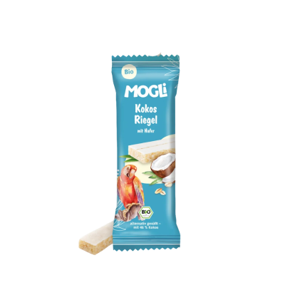 4260311986059 Mogli Barra de Coco Biológica 15g - Snack Infantil