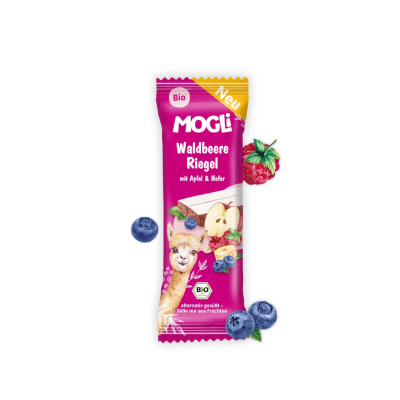 4260311986295 Mogli Barra de Frutos Silvestres, Maçã e Aveia 25g