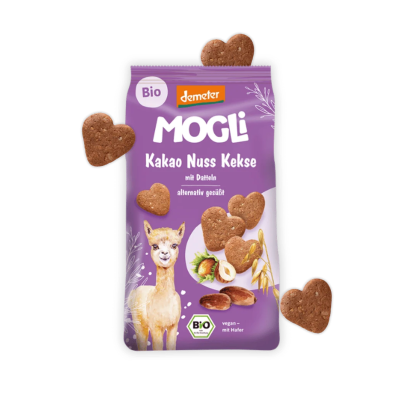 4260311984499 Mogli Biscoitos de Cacau e Aveia Bio 125 g