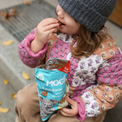 Mogli Snack Crocante de Cacau, Banana e Milho Bio 30 g | Farmácia d'Arrábida