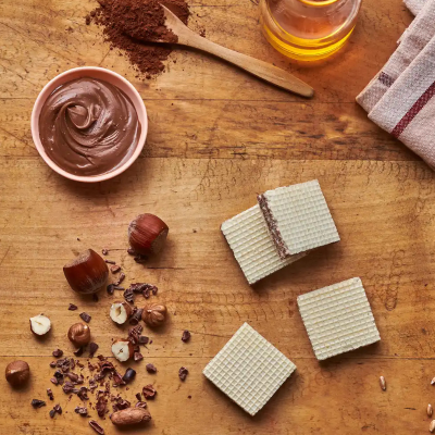 Mogli Bolacha Wafer Creme de Cacau Bio 15g | Farmácia d'Arrábida