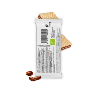 Mogli Bolacha Wafer Creme de Cacau Bio 15g | Farmácia d'Arrábida