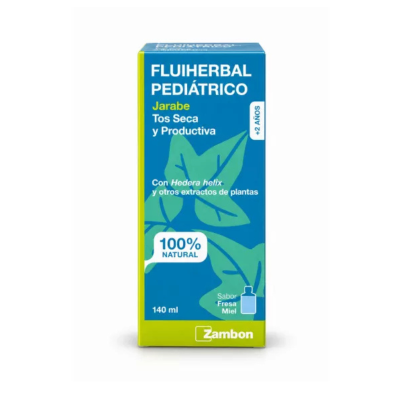 7597450 FluiHerbal Pediátrico Xarope para a Tosse Crianças 140 ml