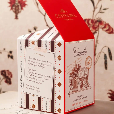 Castelbel Vela Aroma Amêndoas Caramelizadas 190g | Farmácia d'Arrábida