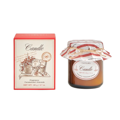 0190577917877 Castelbel Natal Amêndoas Caramelizadas Vela Aromática 190 g