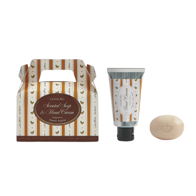 0190577917969 Castelbel Natal Maçã Assada Coffret Sabonete 40g + Creme de Mãos 75ml