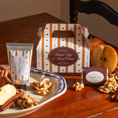 Castelbel Coffret Maçã Assada Sabonete + Creme Mãos | Farmácia d'Arrábida