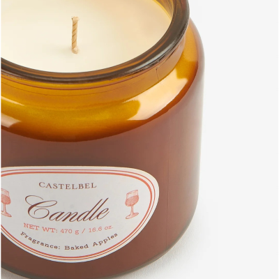 Castelbel Vela Aromática Maçã Assada 470g Natal | Farmácia d'Arrábida