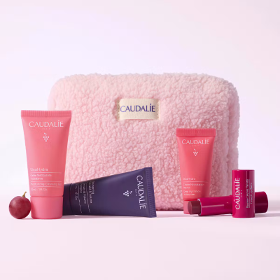 Caudalie Bolsa Essenciais de Beleza com 4 Produtos | Farmácia d'Arrábida