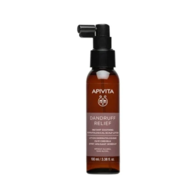 7600874 Apivita Dandruff Relief Loção Dermatológica Calmante para o Couro Cabeludo 100 ml