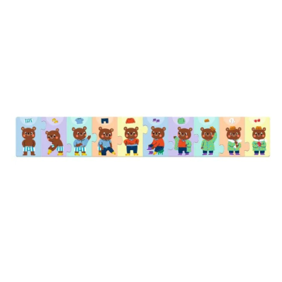 Djeco Puzzle Ursinho Veste-se 10 Peças| Farmácia d'Arrábida