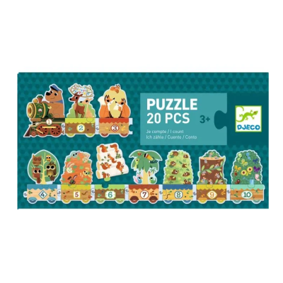 Djeco Puzzle Ursinho Veste-se 10 Peças| Farmácia d'Arrábida