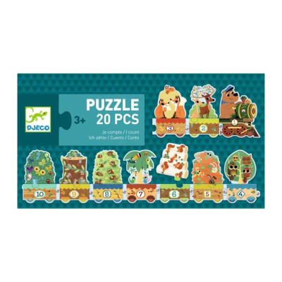 Djeco Puzzle Ursinho Veste-se 10 Peças| Farmácia d'Arrábida