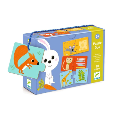Djeco Puzzle Duo Números Puzzle Educativo 20 Peças | Farmácia d'Arrábida
