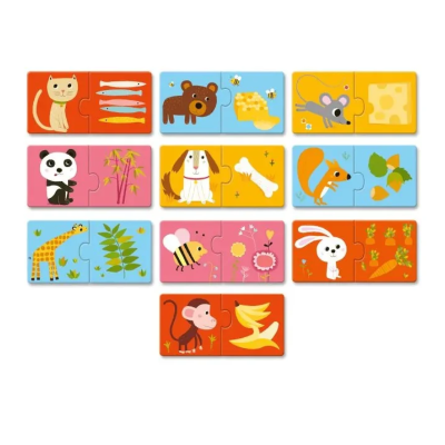 Djeco Puzzle Duo Números Puzzle Educativo 20 Peças | Farmácia d'Arrábida