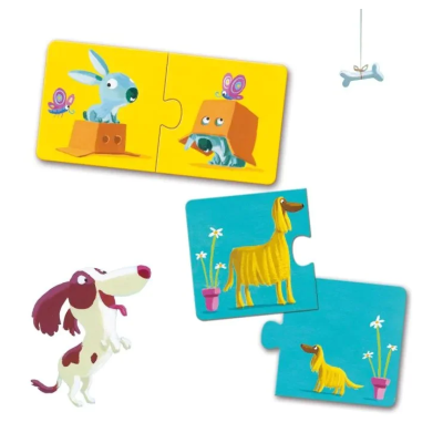 Djeco Puzzle Duo Opostos Puzzle Educativo 24 Peças | Farmácia d'Arrábida