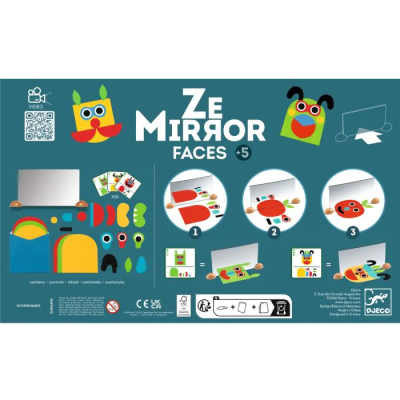 Djeco Ze Mirror Faces Jogo Reflexos Espelho | Farmácia d'Arrábida