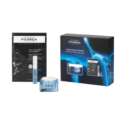 7627851 Filorga Coffret Natal Hyalu-Filler – Creme Hidratante + Bálsamo Labial + Máscara