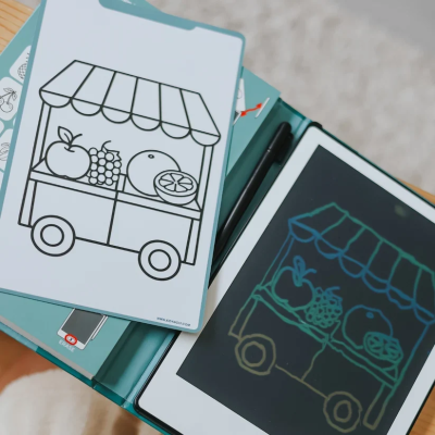 KIDYWOLF KIDYDRAW-MINI Mercearia Bloco de Desenho LCD | Farmácia d'Arrábida