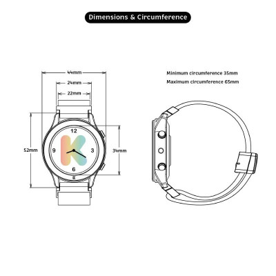 KIDYWOLF K-Watch Smartwatch Verde +8 Anos | Farmácia d’Arrábida