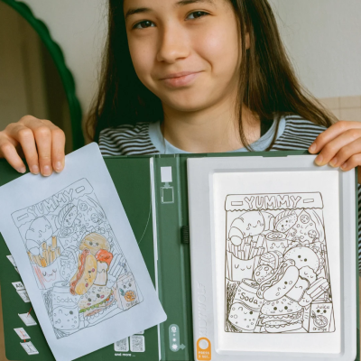 KIDYWOLF KIDYDRAW PAD Prancha Desenho Luz Meli-melo | Farmácia d’Arrábida