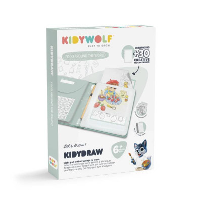 KIDYWOLF KIDYDRAW-PAD Food Around The World | Farmácia d’Arrábida