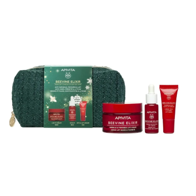 7631382 Apivita Beevine Elixir Coffret Natal Creme Lift Ligeiro 50 ml + Sérum + Contorno de Olhos e Lábios