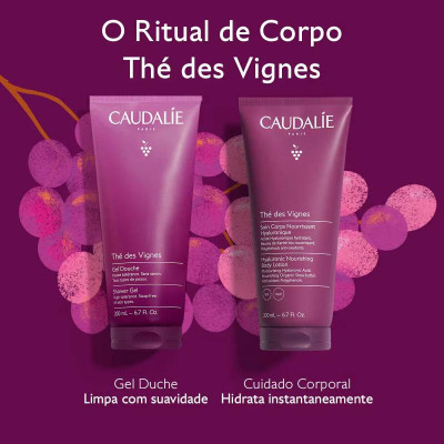 Caudalie Thé des Vignes Coffret Corpo Gel e Loção | Farmácia d'Arrábida