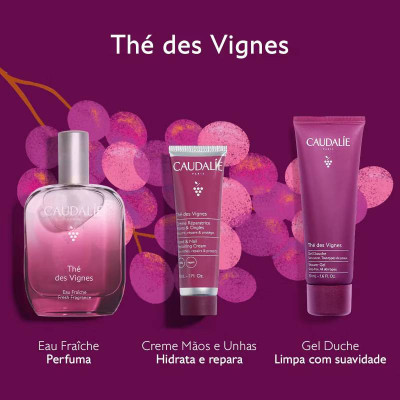Caudalie Thé des Vignes Coffret Água Fresca 3 Produtos | Farmácia d'Arrábida