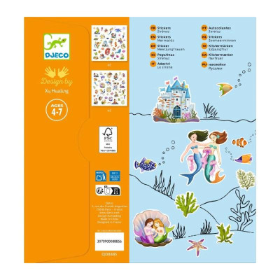 Djeco 160 Autocolantes Sereias | Farmácia d'Arrábida