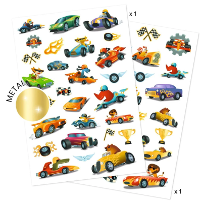 Djeco 50 Tatuagens Carros | Farmácia d'Arrábida