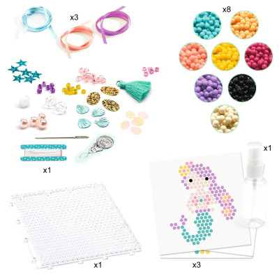Djeco Água Artística Charme do Mar Kit de Missangas | Farmácia d'Arrábida
