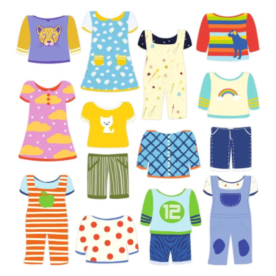 Djeco Autocolantes Reutilizáveis de Roupa 18M | Farmácia d'Arrábida