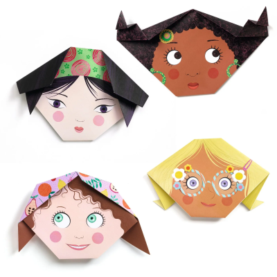 Djeco Iniciação ao Origami Carinhas Divertidas | Farmácia d'Arrábida