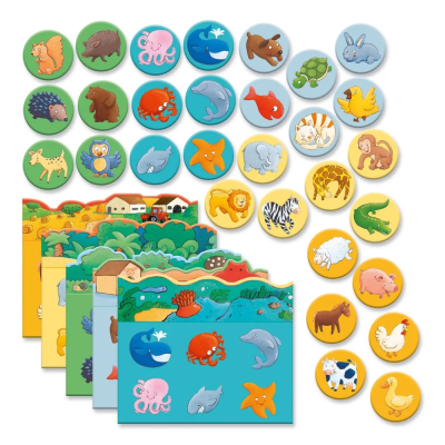 Djeco Loto Animais 30 peças +2A | Farmácia d'Arrábida