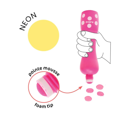 Djeco Marcadores de Espuma Neon 4 Cores | Farmácia d'Arrábida