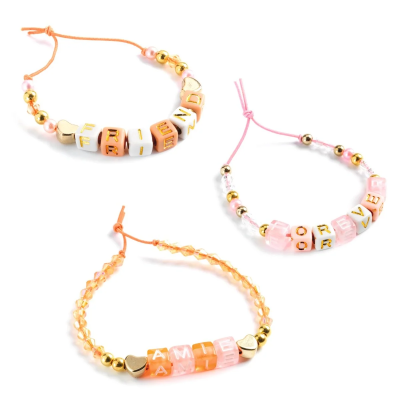 Djeco Alphabet Gold Kit com Letras para Pulseiras | Farmácia d'Arrábida
