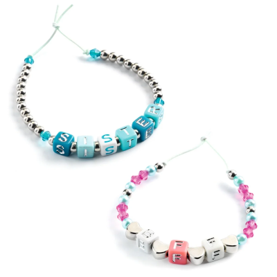 Djeco Alphabet Silver Kit com Letras para Pulseiras | Farmácia d'Arrábida