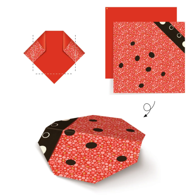 Djeco Origami No Meu Jardim Kit Criativo Papel | Farmácia d'Arrábida