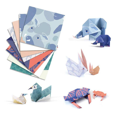 Djeco Origami Famílias de Animais Kit Criativo | Farmácia d'Arrábida