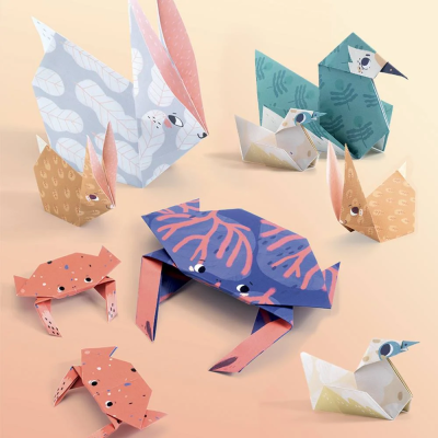 Djeco Origami Famílias de Animais Kit Criativo | Farmácia d'Arrábida