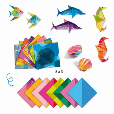 Djeco Origami Animais Marinhos | Farmácia d'Arrábida